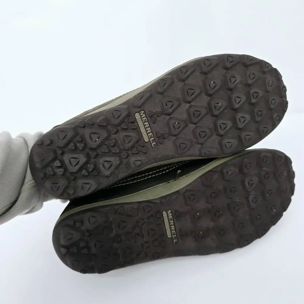 Merrell Ashland Leather Sneakers Shoes Brown 8